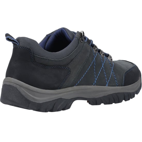 Cotswold Toddington Leather Men's Navy Lace-Up Shoes - Image 2