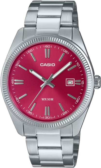 Casio Casio Collection Men's Silver Watch MTP-1302PD-4AVEF - Image 1
