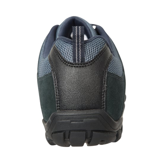 Mountain Warehouse Mens Outdoor III Suede Walking Shoes (Navy)