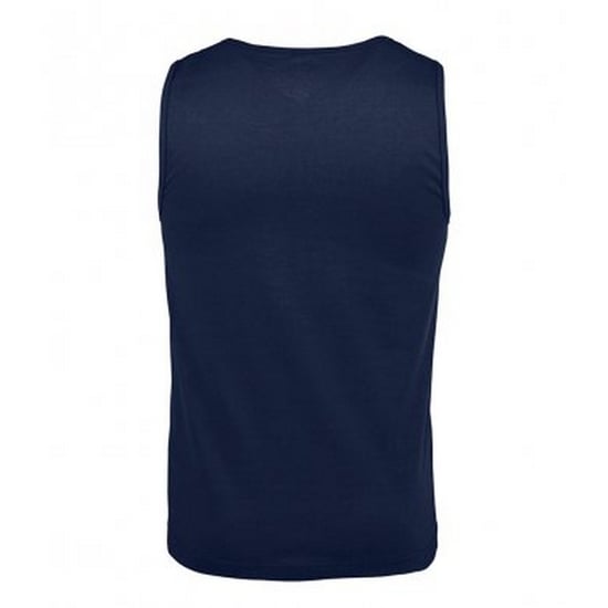 SOLS Mens Justin Sleeveless Tank / Vest Top (French Navy) - Image 3