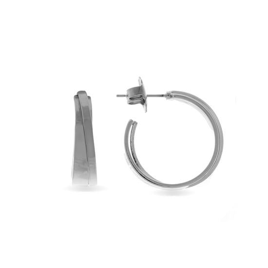 Luxenter Huiwe rhodium plated earrings