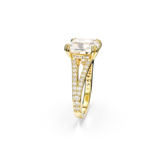 Swarovski 'Stilla' Women's Gold Plated Metal Ring - Gold 5693501 - Image 3