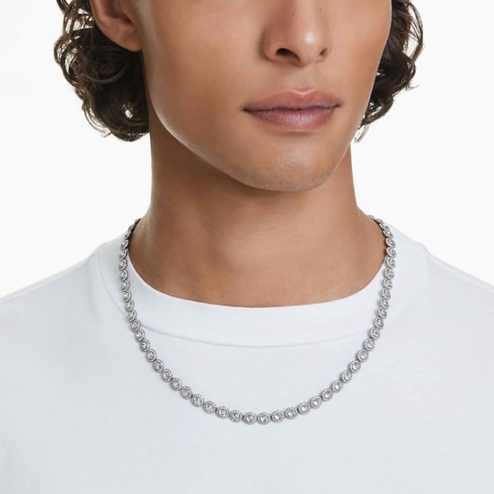 Swarovski 'Una' Women's Base Metal Necklace - Black 5681057 - Image 5