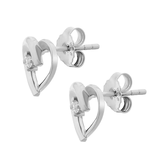Orphelia 'Mera' Women's 925 Sterling Silver Stud Earrings - Silver zo-7370 - Image 3