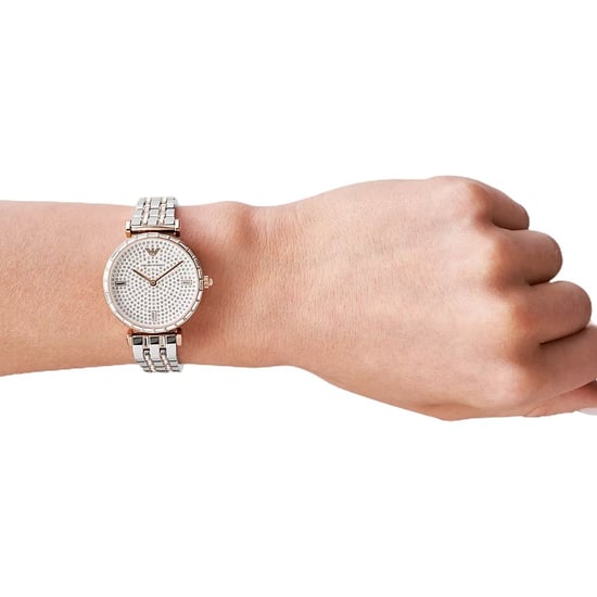 Reloj de Damas de Dos Tonos Emporio Armani AR11293 Gianni - Image 4