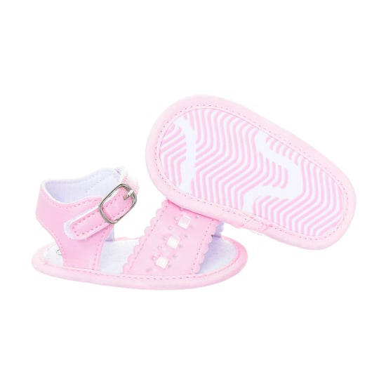 Flexible sandals with buckle closure LPG25205 baby