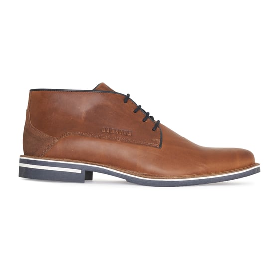 Gaastra Zapatos Negocios Murray Mid Lea M Cognac Marrón - Image 1
