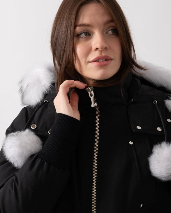 Moose Knuckles Debbie Womens Bomber Jacket
