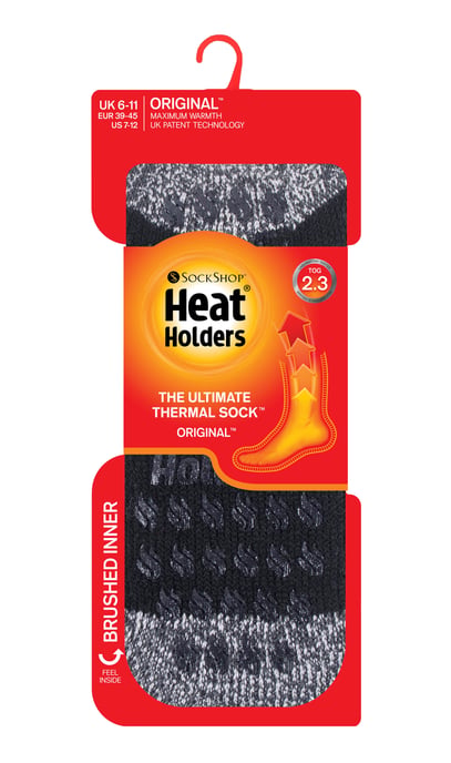 Calcetines Calefactores para Hombre con Rayas Torcidas y Forro Polar - Image 2