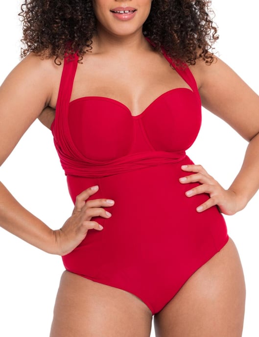 Curvy Kate Wrapsody Bandeau Swimsuit