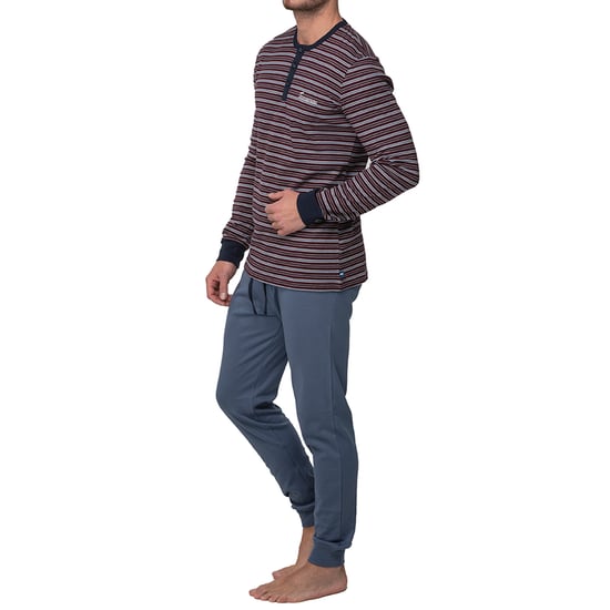Men's Interlock long sleeve pajamas A0CHJ