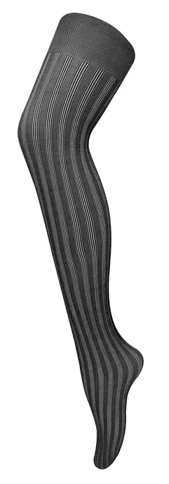 Sock Snob - Mallas de moda opacas de 80 deniers de colores para mujer - Cable - Image 1