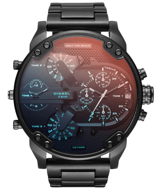 Diesel Mr. Daddy 2.0 Men's Black Watch DZ7395 - Image 1