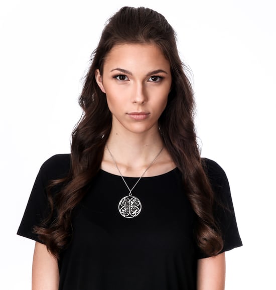 Orphelia Women's 925 Sterling Silver Chain with Pendant - Black ZH-6035/3 - Image 5