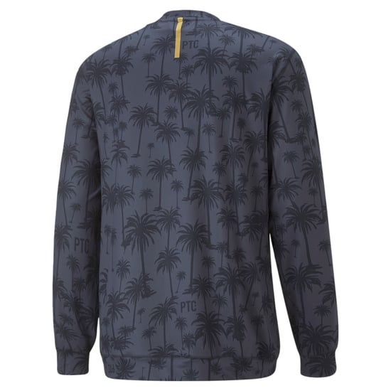 Puma x PTC Palm Tree Crew Cuello para hombre suéter azul marino - Image 6