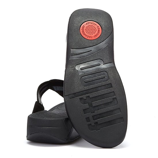 Fitflop Walkstar Webbing Chanclas para Mujer - (Negro) - Image 3