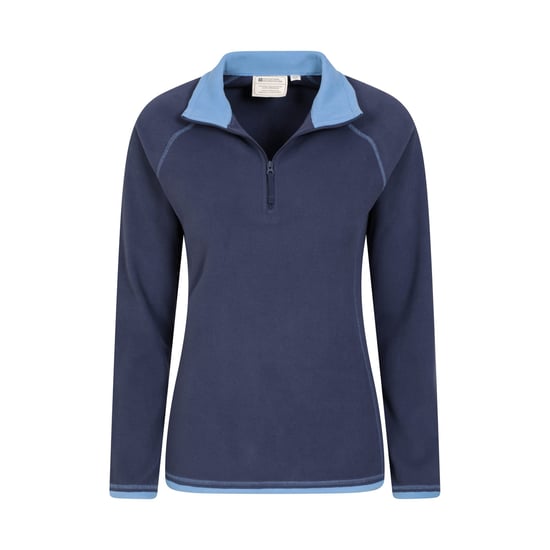 Mountain Warehouse Womens/Ladies Montana Half Zip Fleece Top (Navy) - Image 3