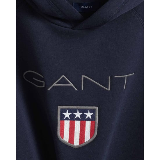 Gant Shield Hoodie Sweatshirt - Image 4
