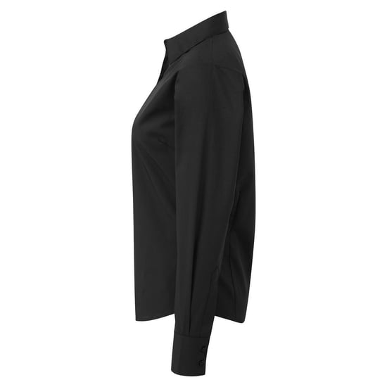 Premier Womens/Ladies Long-Sleeved Shirt (Burgundy) - Image 2