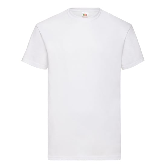 Fruit of the Loom Unisex Adult Valueweight Cotton T-Shirt (White) - Image 1