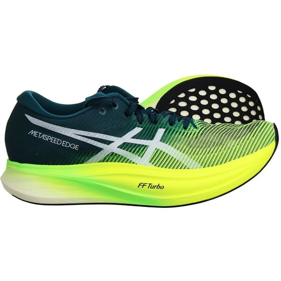 Asics MetaSpeed ??Edge+ Zapatillas de correr amarillas para hombre - Image 5