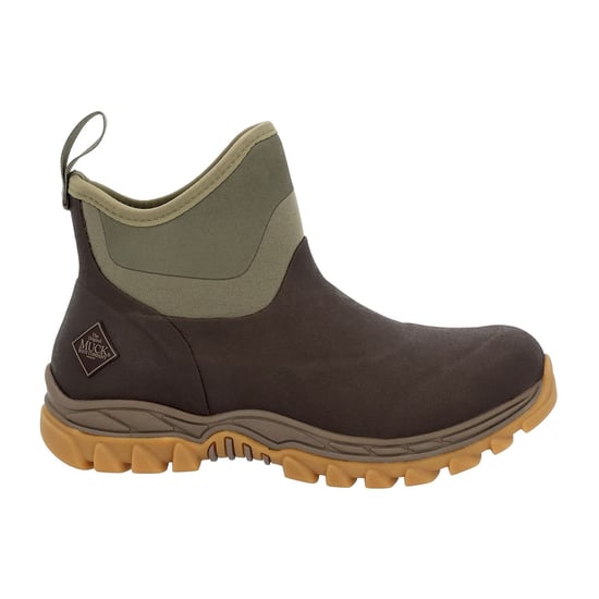 Muck Boots Arctic Sport II Rubber Dark Brown/Olive Wellington Boots - Image 5