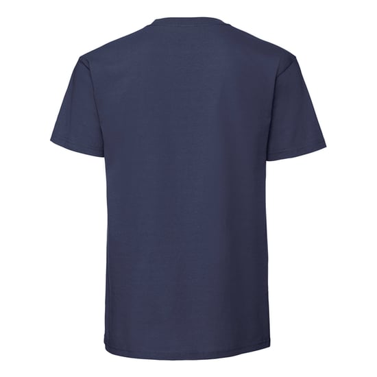 Fruit of the Loom Mens Iconic Premium Ringspun Cotton T-Shirt (Deep Navy) - Image 2