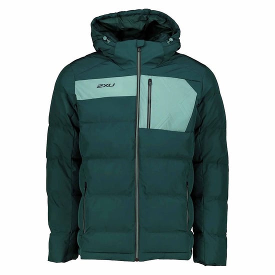 2XU Utility Insulation Mens Green Jacket