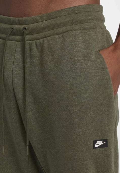 Chándal Nike Sportswear Optic Fleece Crew Verde Oliva para Hombre - Image 4