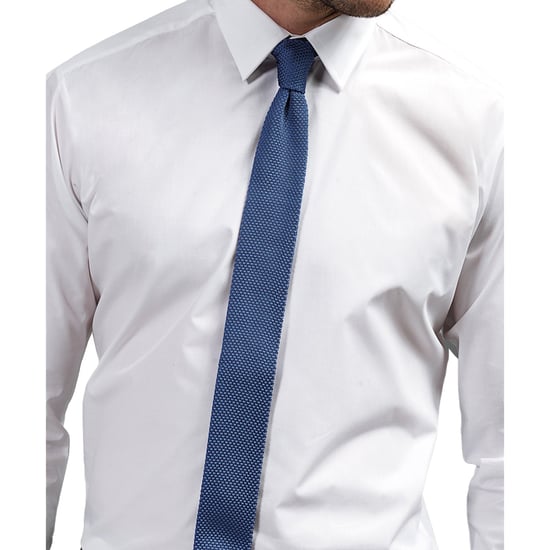 Premier Unisex Adult Slim Knitted Tie (Mid Blue) - Image 2