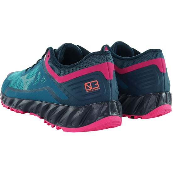 Zapatillas Running Mizuno Wave Ibuki 3 Trail Mujer Azules - Image 4