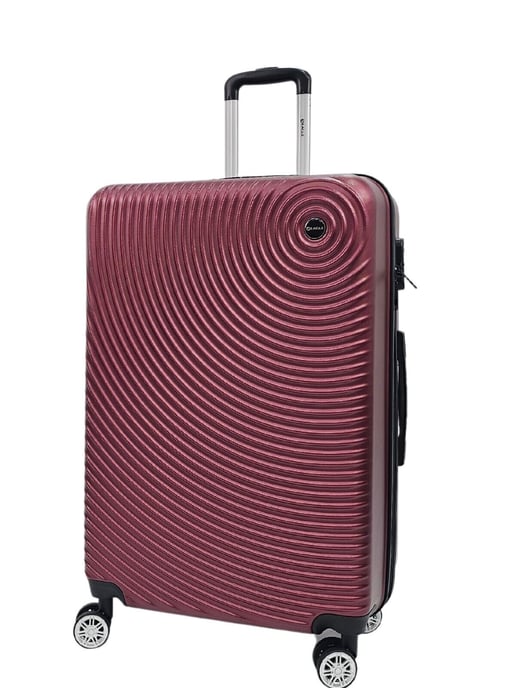 Hard Shell Cabin Suitcase 8 Wheel Luggage Case Travel Bag