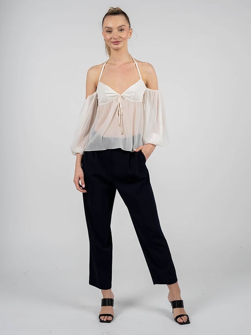 Patrizia Pepe Pantalón Mujer Azul - Image 2