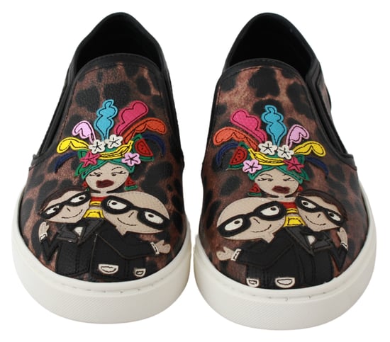 Mocasines de piel de leopardo para mujer Dolce & Gabbana #dgfamily - Image 2