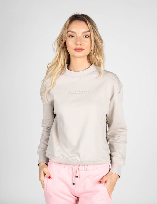 Invicta Sweatshirt C-Neck Woman's Beige