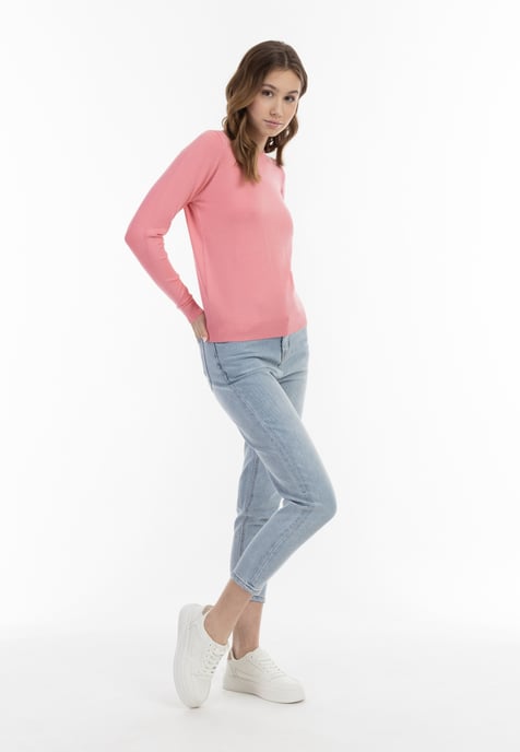 Mymo Knitted pullover women pink - Image 2