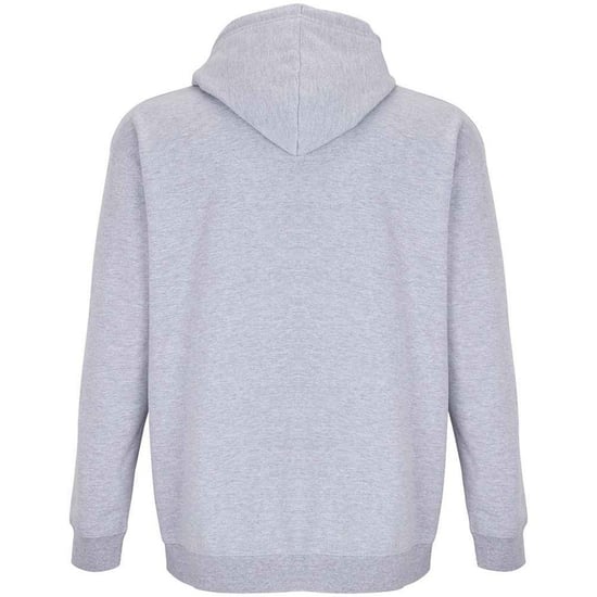 SOLS Unisex Adult Carter Marl Full Zip Hoodie (Grey Marl) - Image 2