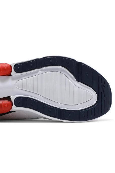 Zapatillas Nike Air Max 270, Blanco/Rojo Chile-Marino Noche - Image 6