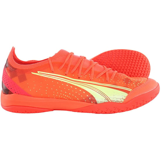 Botas De Futbol Puma Ultra Ultimate Court Hombre Naranjas - Image 3