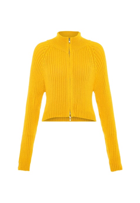 Mymo Cardigan women yellow - Image 1