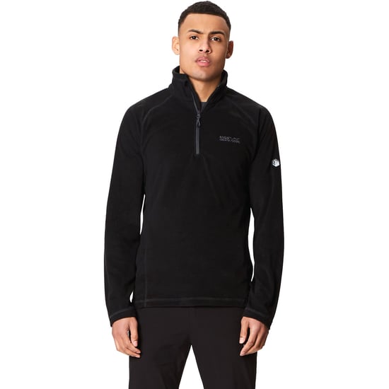 Regatta Mens Montes Lightweight Half Zip Summer Fleece Top - Image 1