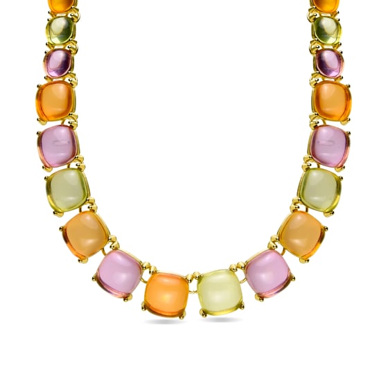 Luxenter Tosab necklace in 18k yellow gold finish