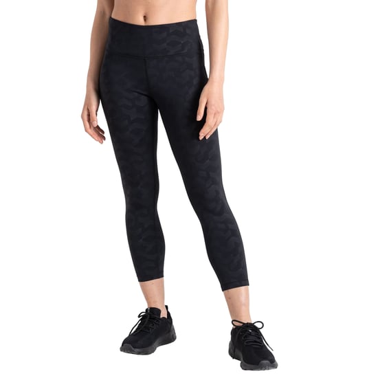 Dare 2B Womens/Ladies Influential Chevron 7/8 Leggings (Black) - Image 4