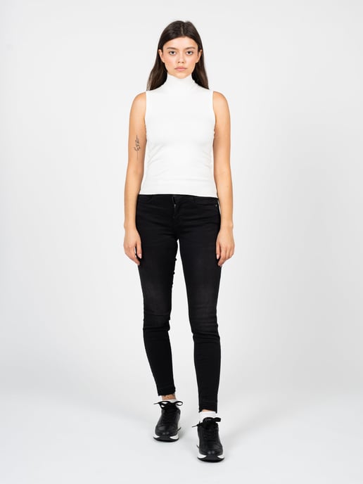 Guess Vaqueros Skinny de mujer negro - Image 2