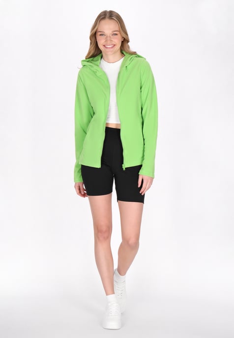 Mymo fleece jacket women green - Image 2
