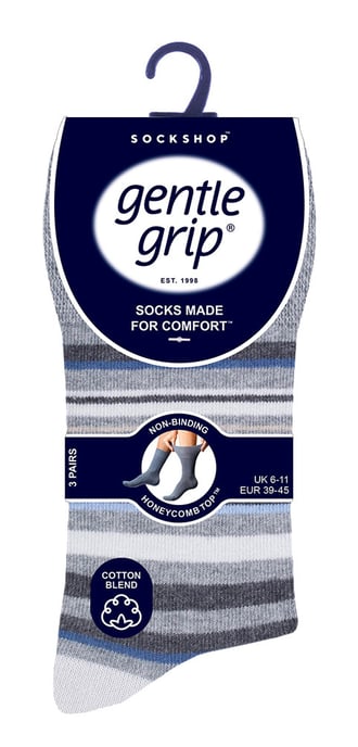 Gentle Grip - Calcetines no elásticos Gentle Grip 6 pares - SOMRJ581 - Image 2