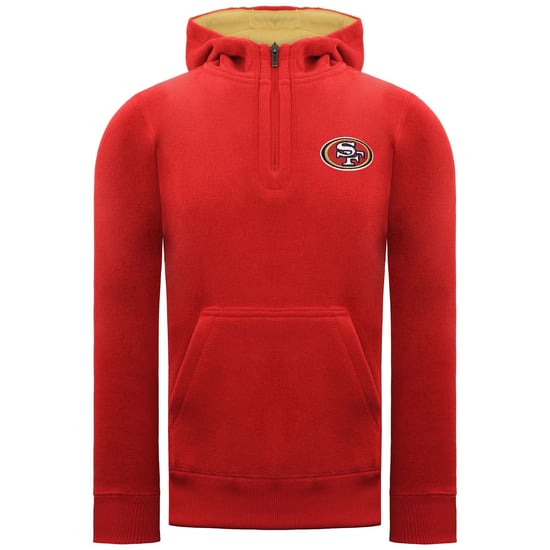 NFL San Francisco 49ers Roter Sudadera con capucha polar para niños - Image 1