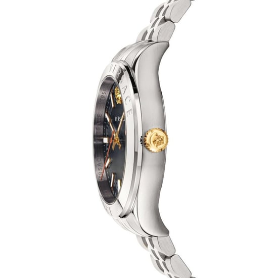 Versace VEVK00420 Hellenyium Black Dial Men's Watch
