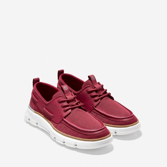 Cole Haan 4.ZeroGrand Regatta Nylon Men's Red Boat Shoes - Image 1