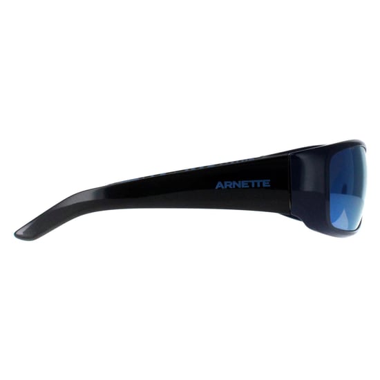 Arnette Rectangle Mens Dark Blue Dark Grey Mirror Water Polarized Hot Shot AN4182 - Image 3